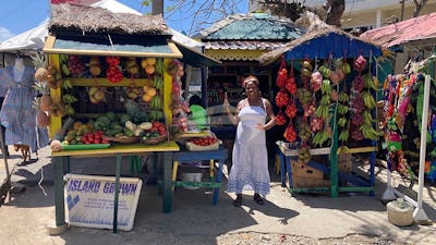 Fruit vendors in the Windward Islands