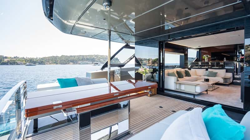 L'AS BLEU 25m motor yacht charter, photo 8