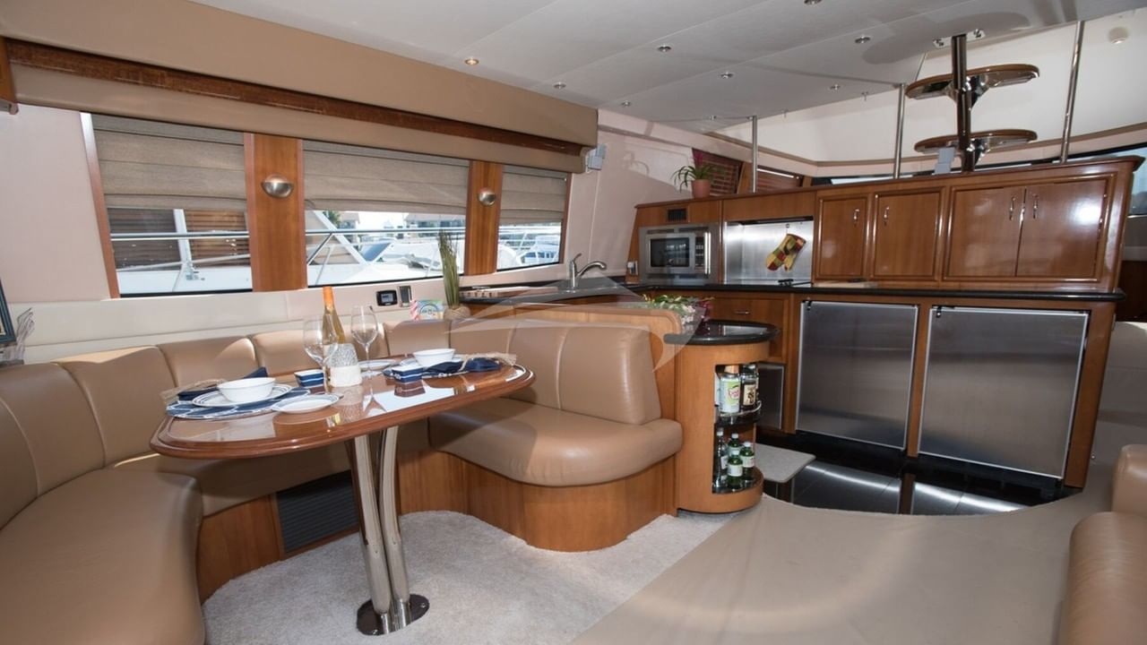 Interior Dining and Galley