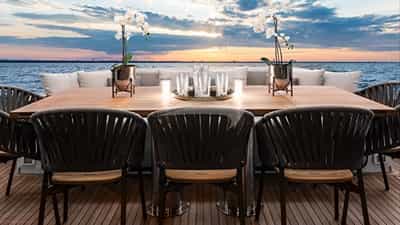 Aft Deck Dining