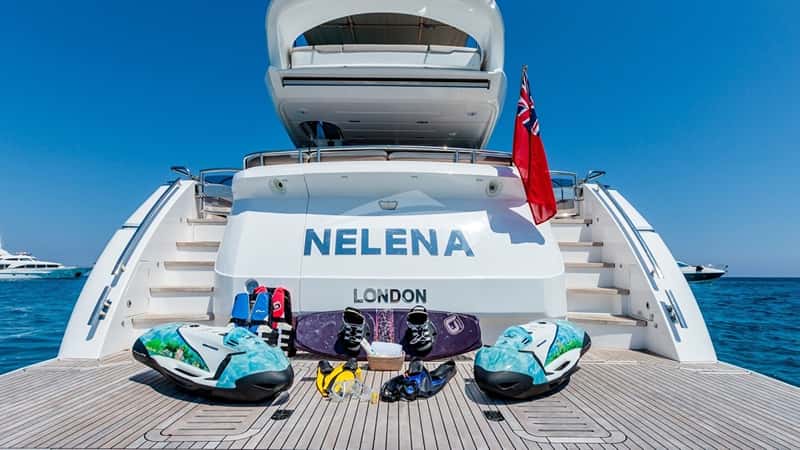 NELENA 23m motor yacht charter, photo 2