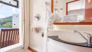 Guest head and shower
