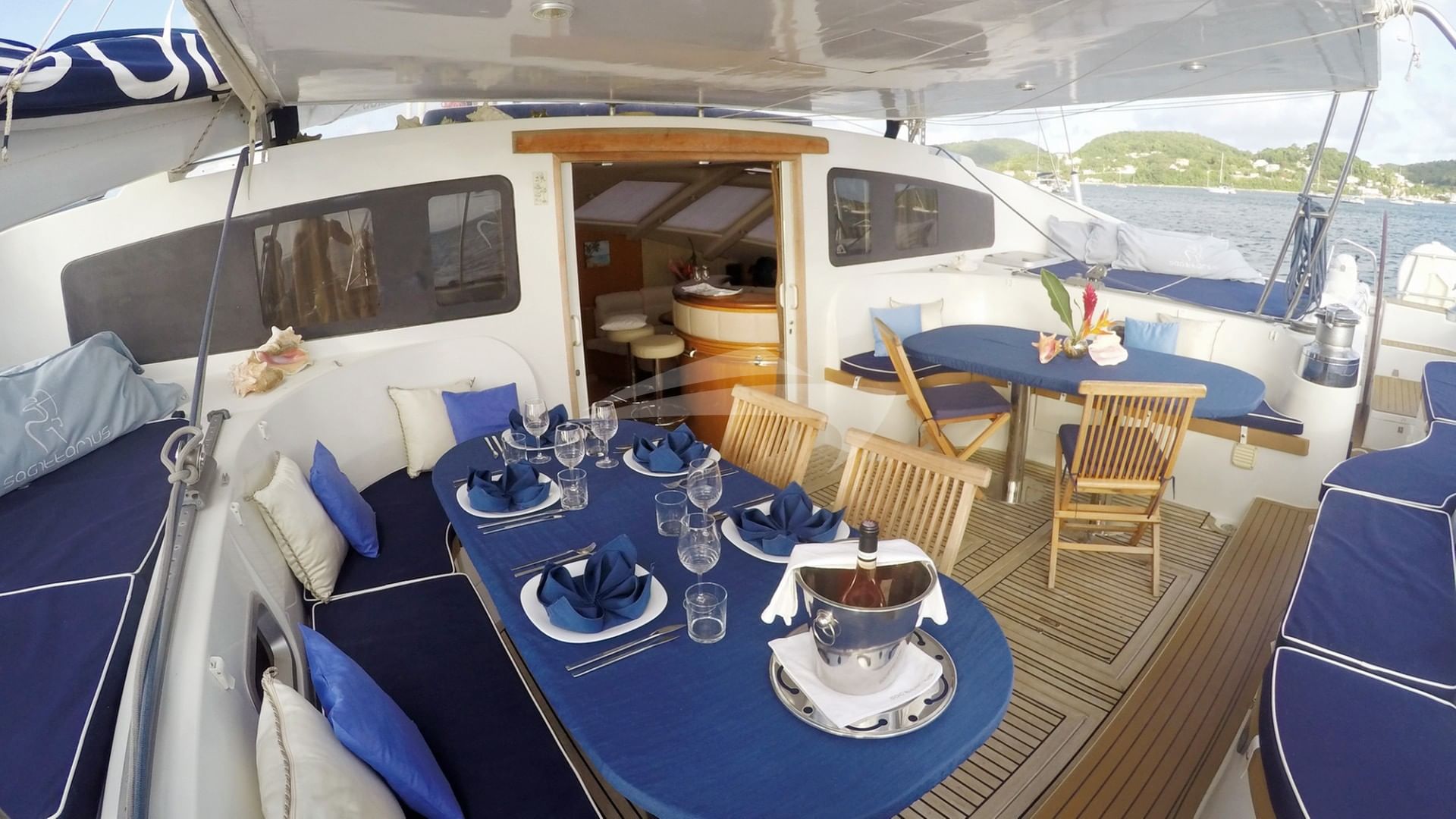 Broker's visit to Sagittarius on 28th July 2018 in Martinique