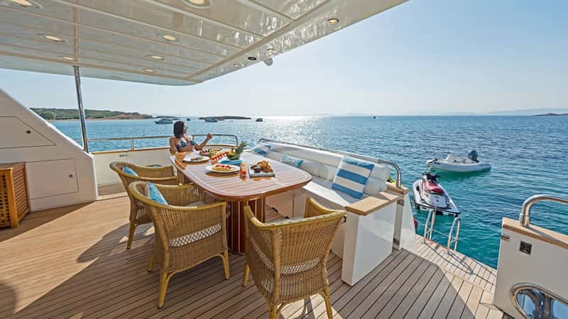 ILLYA F 28m motor yacht charter, photo 10