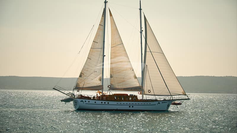 QUEEN OF ADRIATIC, Segeln