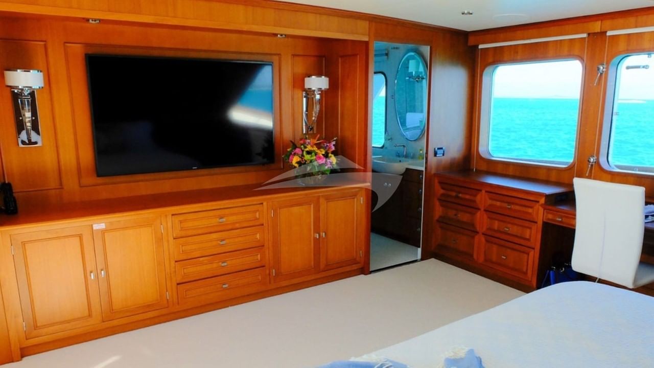 Master Stateroom with TV
