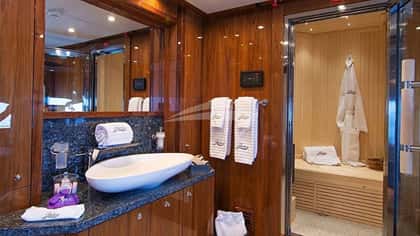 PATHOS 40m motor yacht charter, photo 9