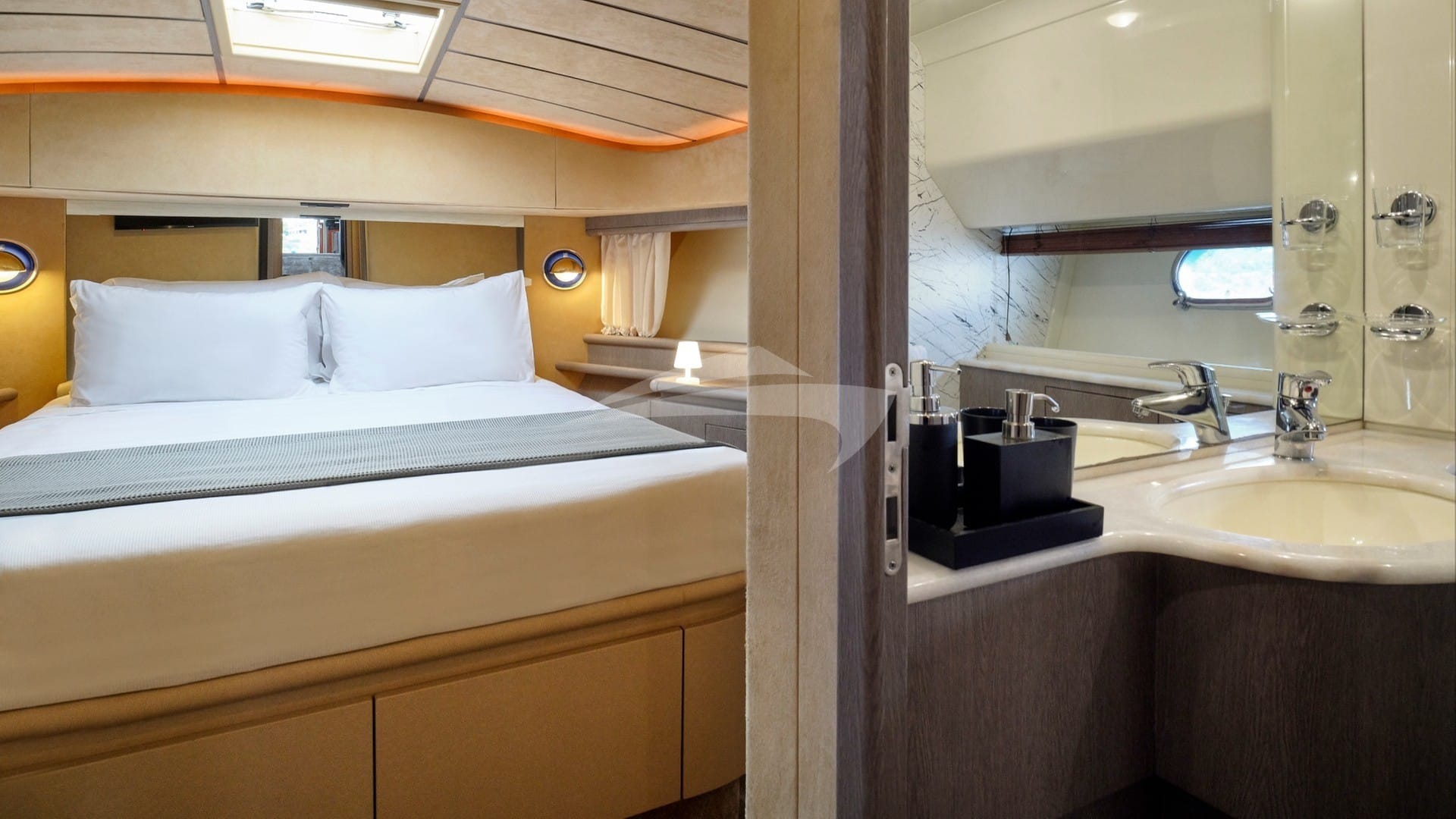 VIP Cabin and Bathroom