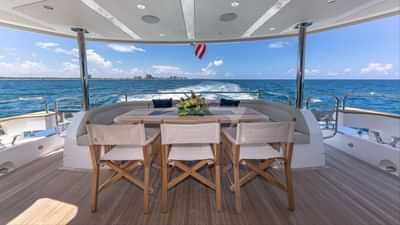 Aft deck