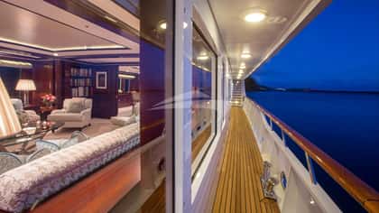 TELEOST 49m motor yacht charter, photo 8