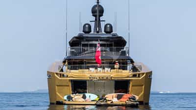 Aft at anchor