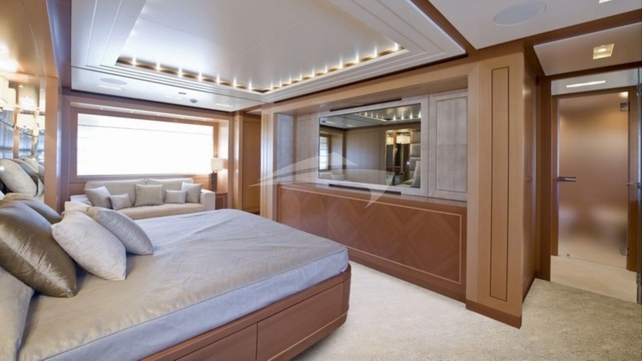 Master Stateroom with TV