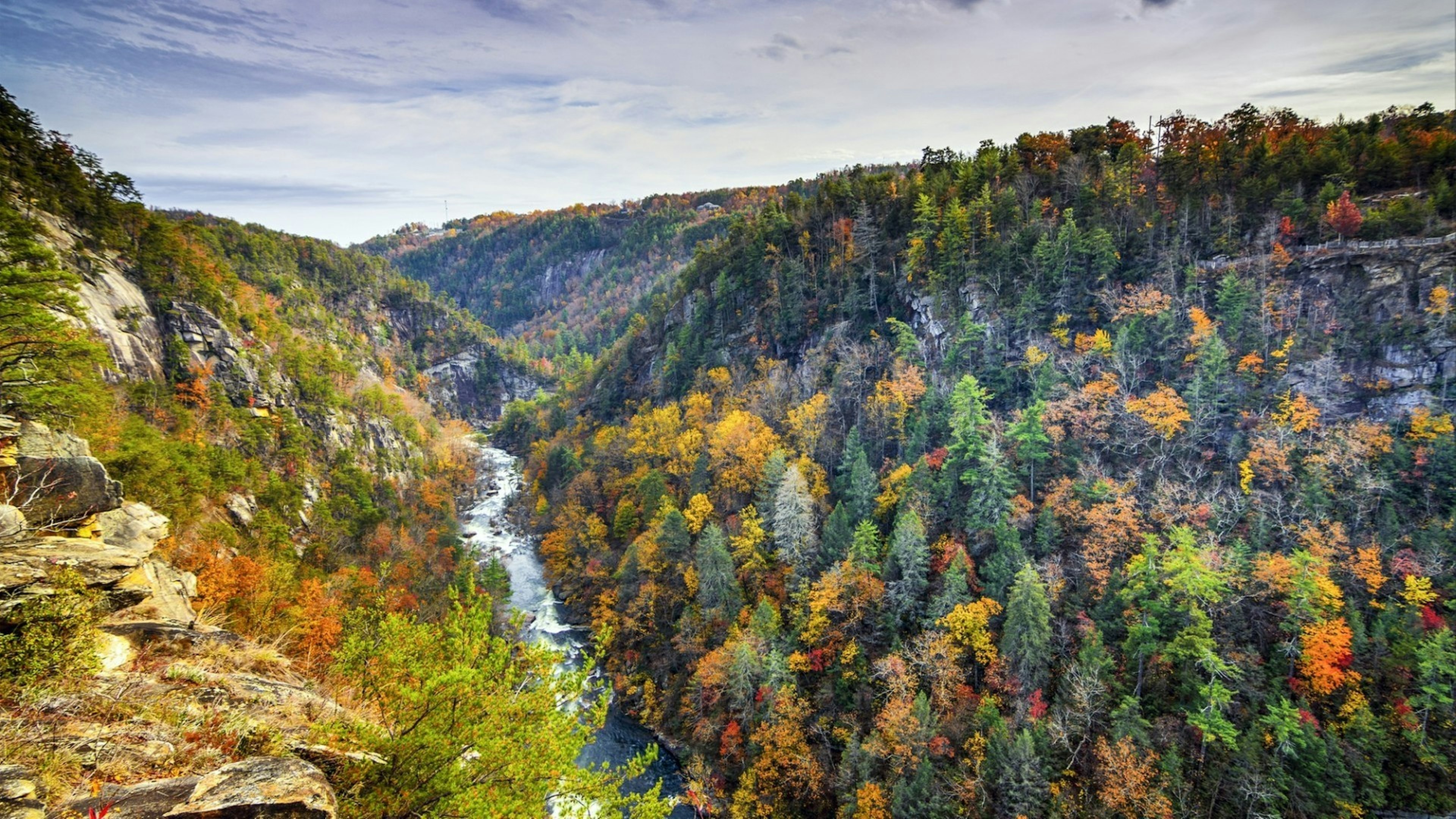 Tallulah Gorge in Georgia, USA.