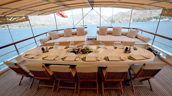 C. TANER 2 34m motor yacht charter, photo 4
