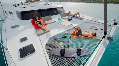 Foredeck Lounging