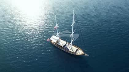 QUEEN OF DATCA 36m sailing yacht charter, photo 10