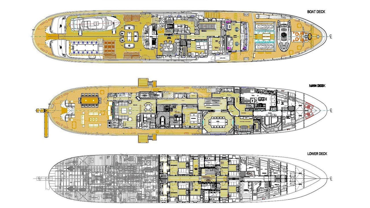 Yacht Layout