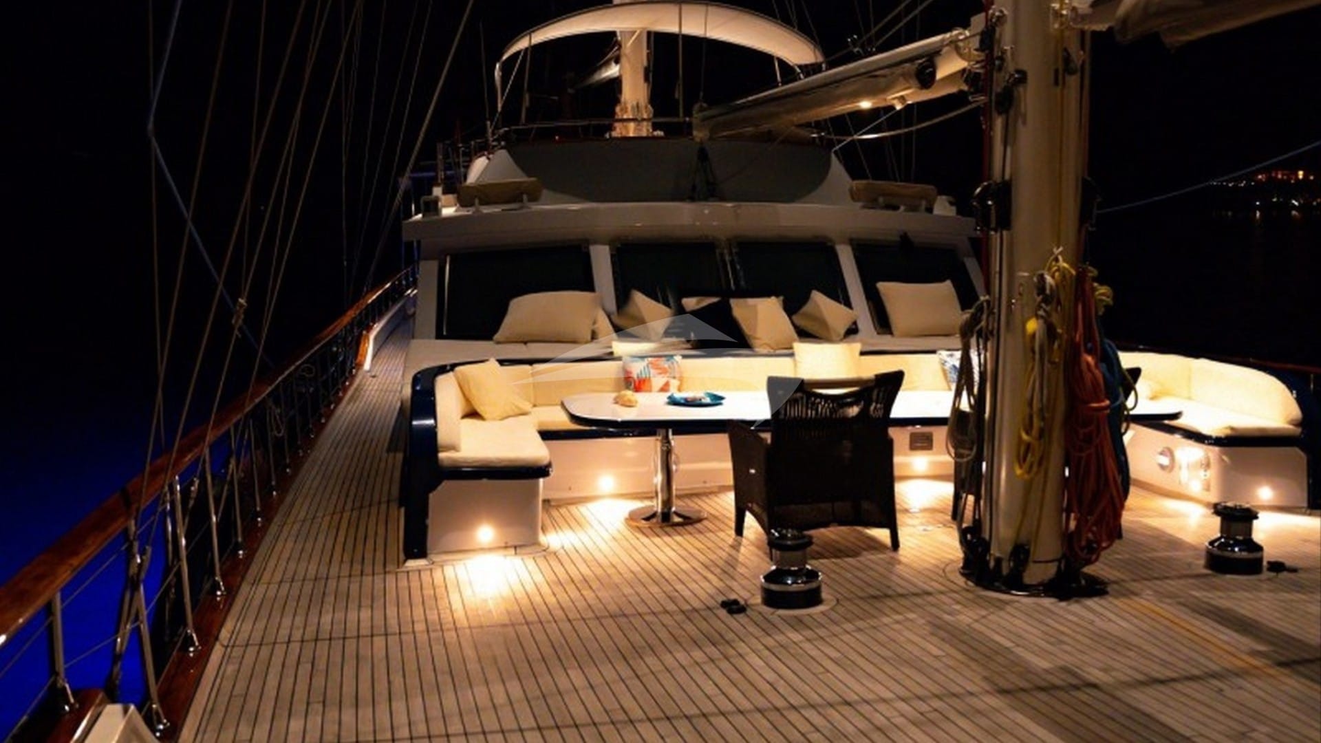 Foredeck at Night