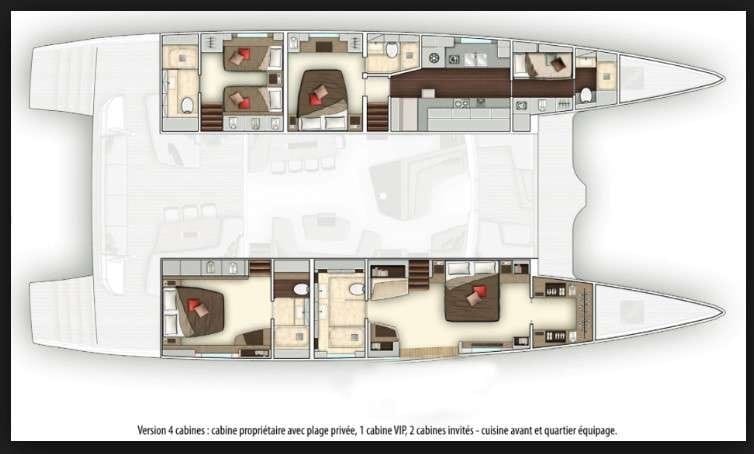 AEOLUS 77 Deck Plan