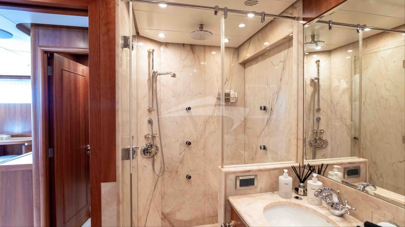 Master/VIP on Main Deck Shower