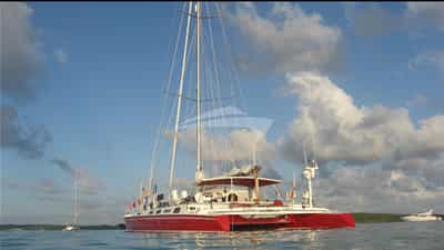 At anchor
