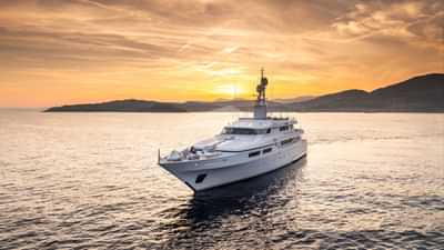 Evening at anchor