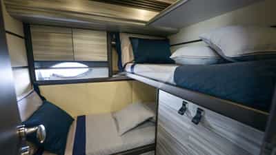 Single and Bunk Cabin