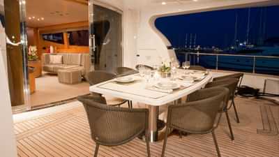 Aft Deck Dining