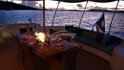 Aft Deck Dining