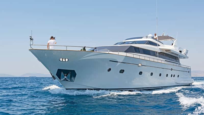 ILLYA F 28m motor yacht charter, photo 7