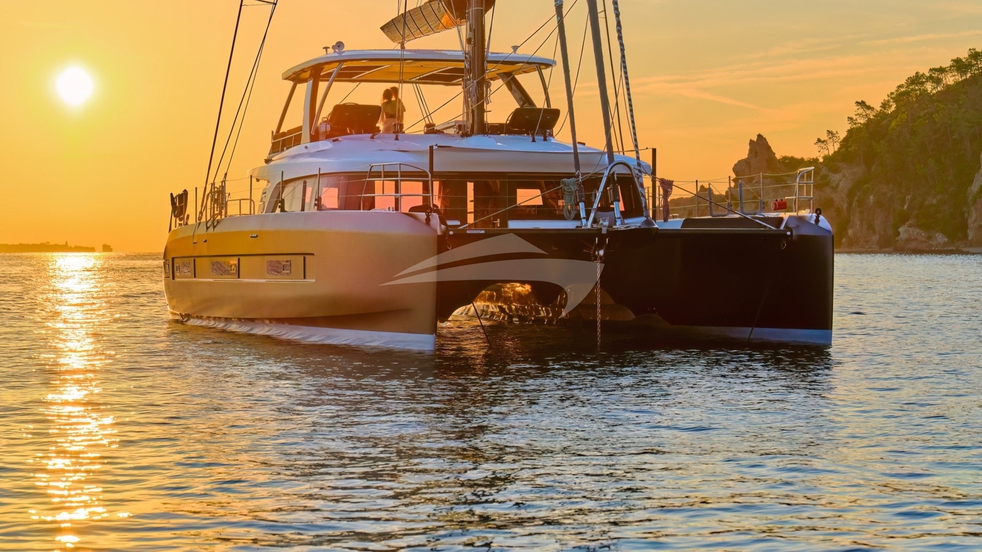 Sunrise at anchor