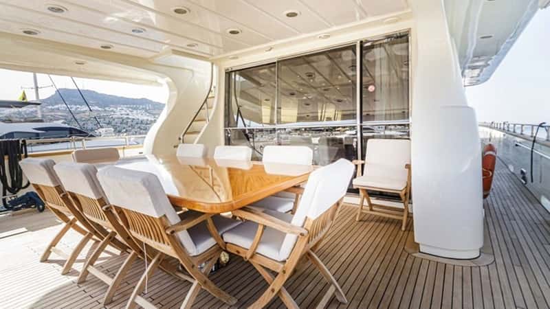 SANREF 35m motor yacht charter, photo 3
