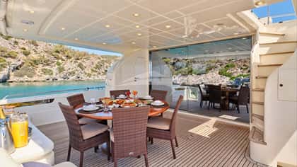ESTIA ORION 27m motor yacht charter, photo 13