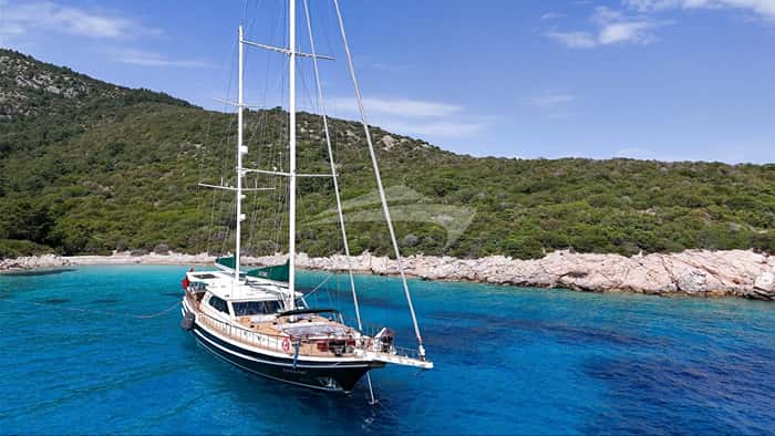 GITANE 37m sailing yacht charter, photo 2