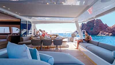 Aft deck