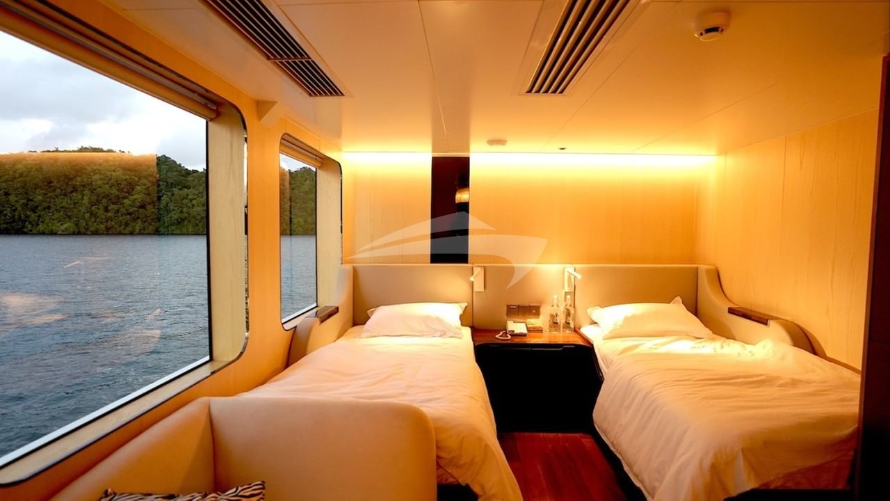 Seaview suite on upped deck