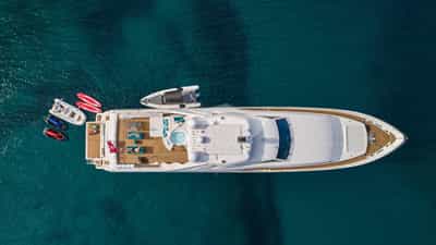 Aerial View with Water Toys
