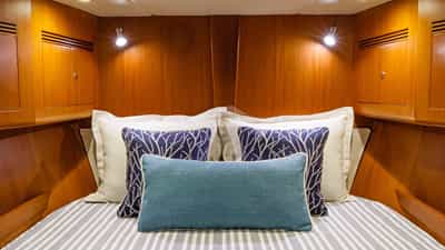 Fwd queen VIP with new soft furnishings Oct 2017