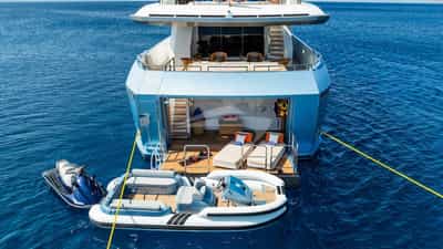 Swim platform and tender