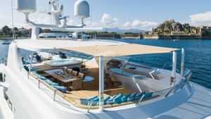 Sundeck with canopy