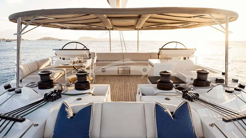 AKASHA 19m sailing yacht charter, photo 5
