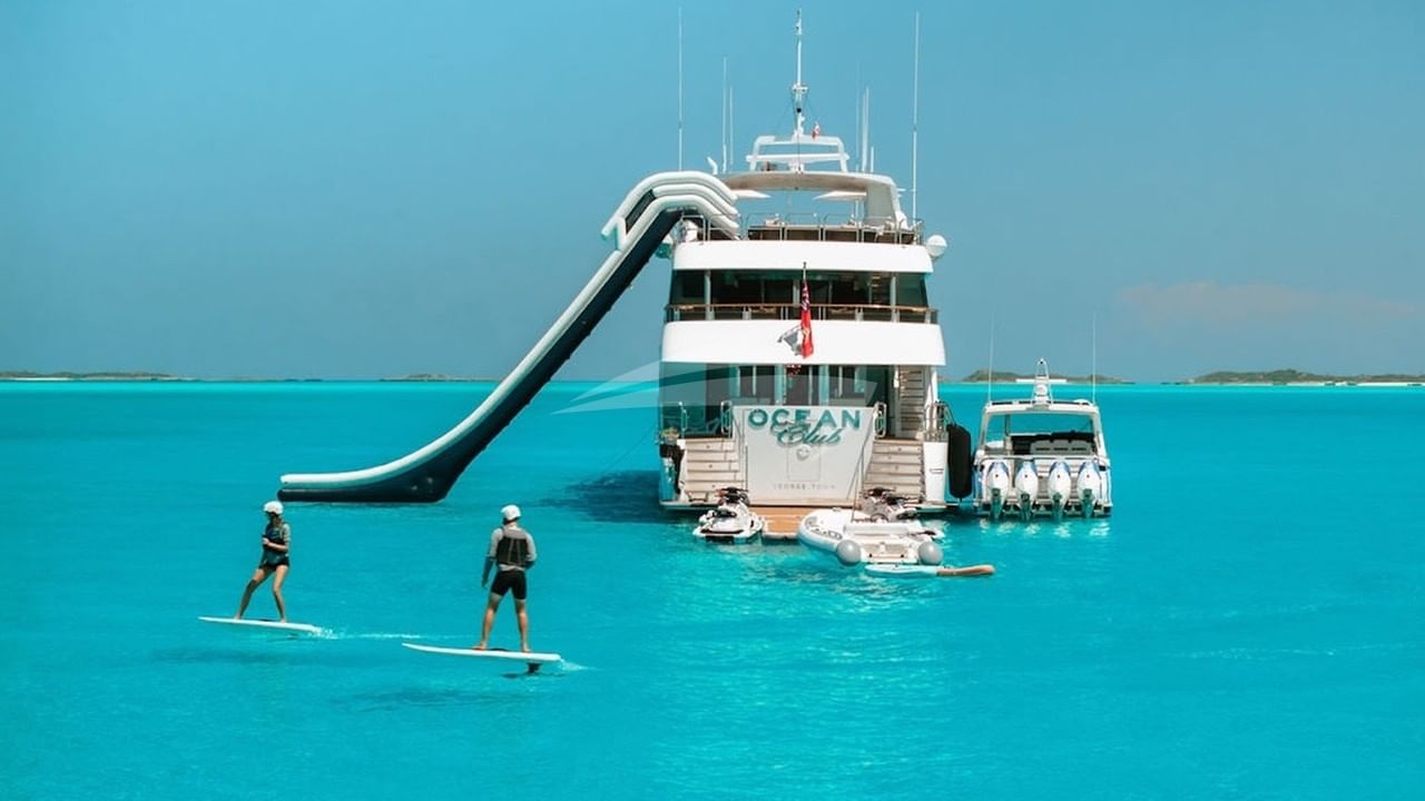 Ocean Club efoils - Photo Credit Ocean Air Media