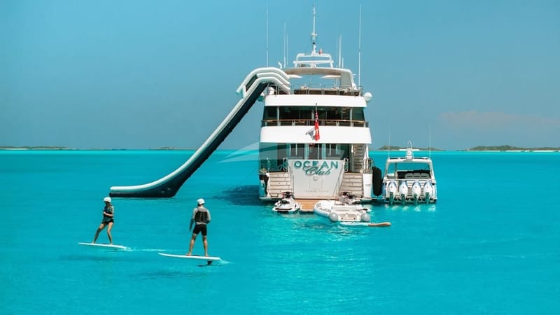 Ocean Club efoils - Photo Credit Ocean Air Media