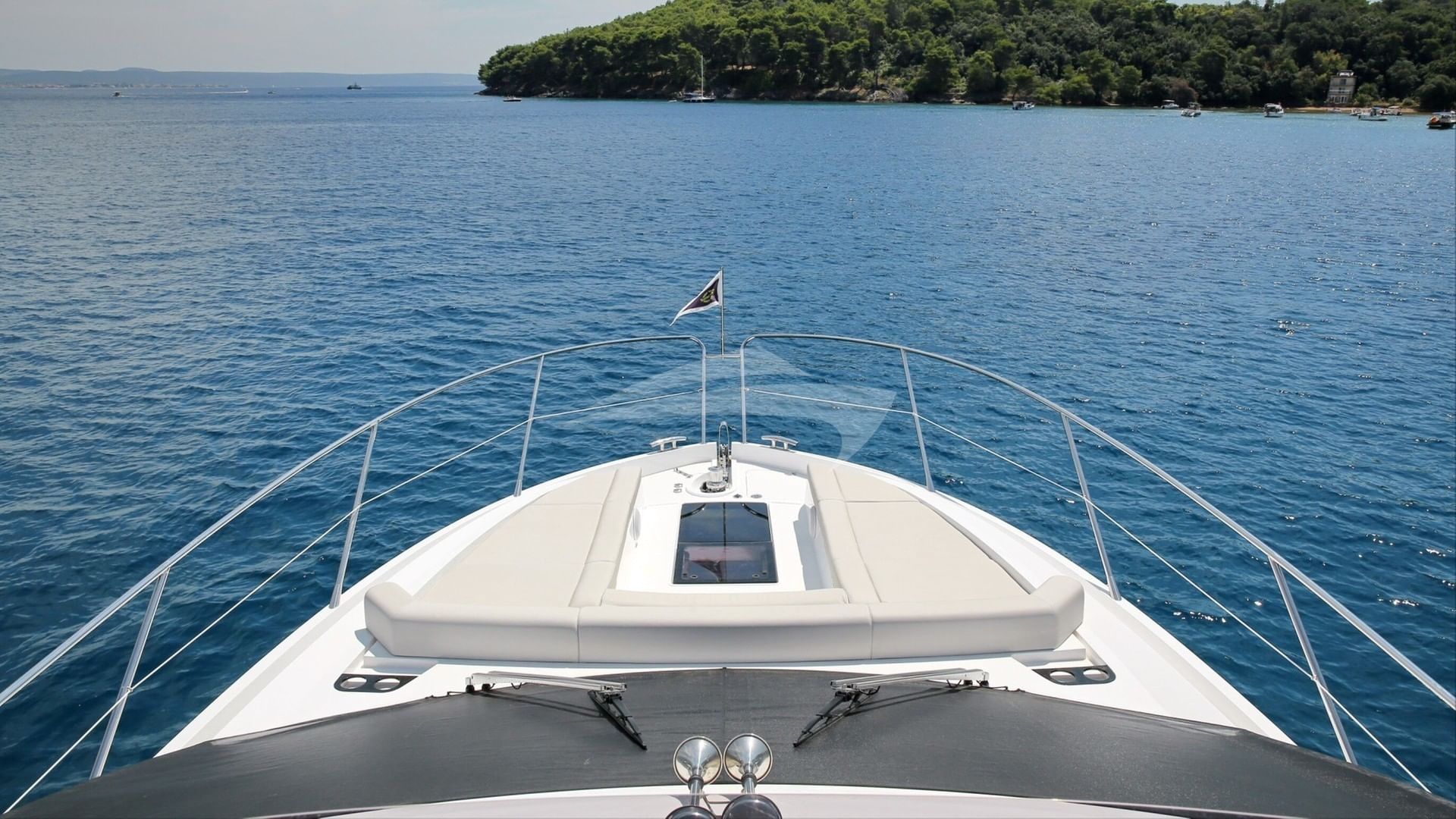 View of Bow from Flybridge