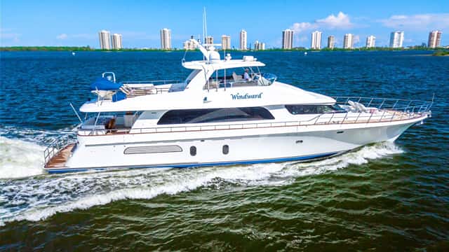 WINDWARD 27m motor yacht for charter