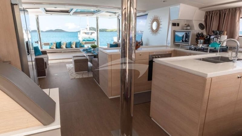 Kitchen to Saloon