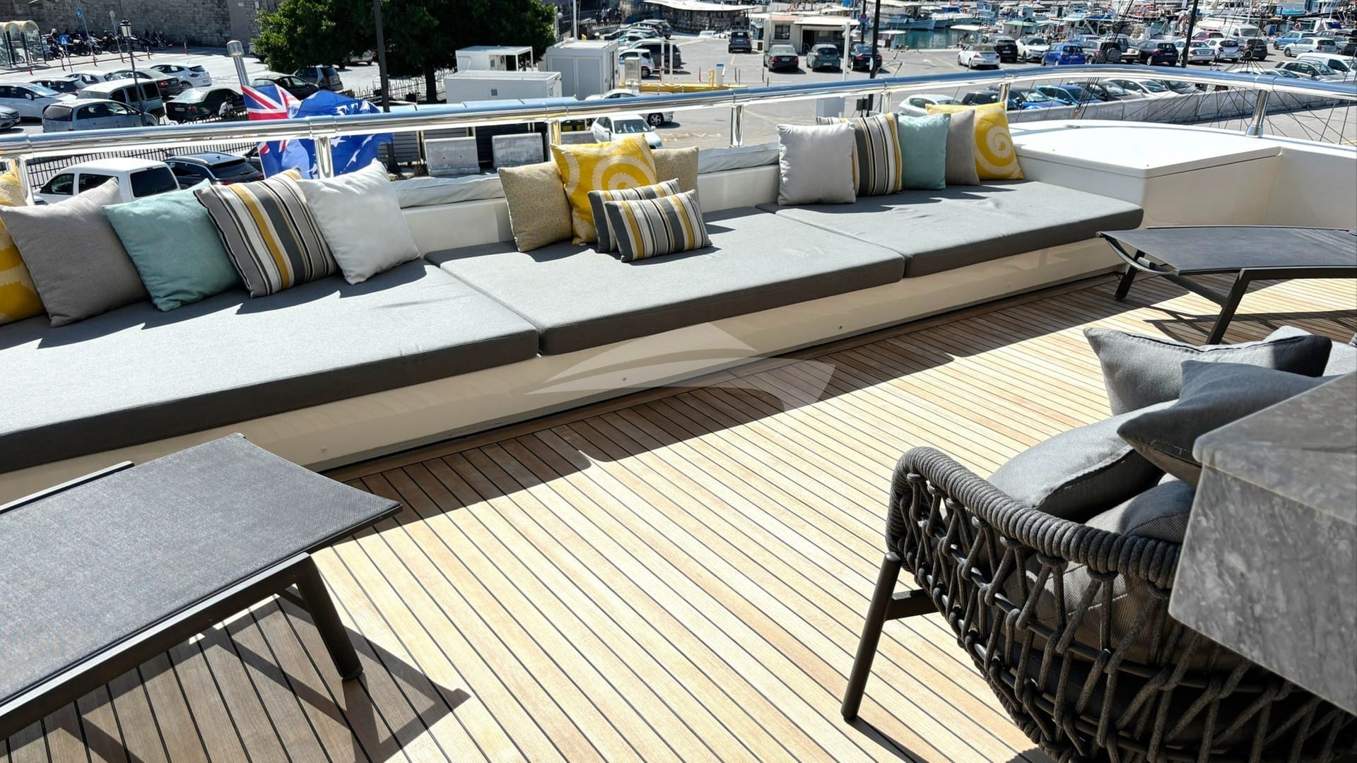 Sun Deck Seating Area
