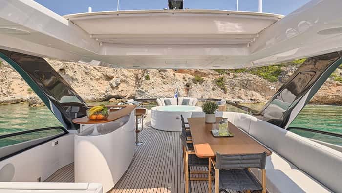 ALADDIN SANE 26m motor yacht charter, photo 5