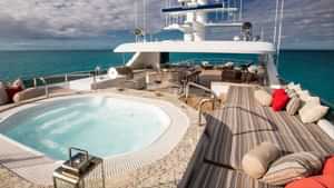 Sundeck and Jacuzzi