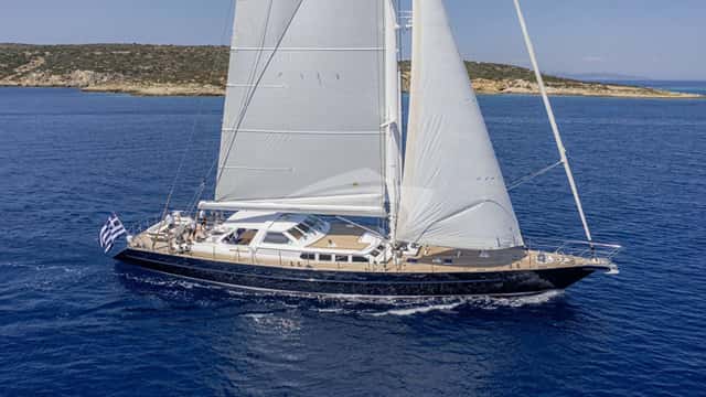 NOMMO 29m sailing yacht for charter